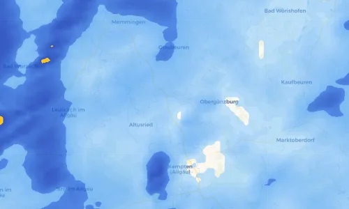Regenradar Vorschaubild - Aktuelle Niederschläge in Schrattenbach und Umgebung