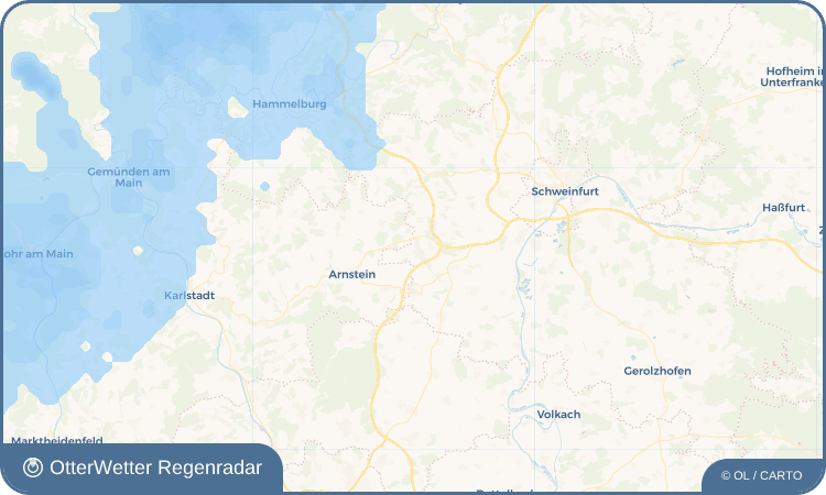 OtterWetter Regenradar-Widget Schraudenbach