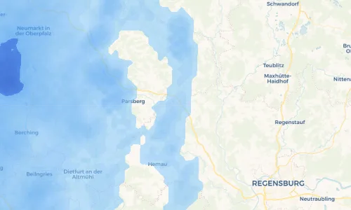 Regenradar Vorschaubild - Aktuelle Niederschläge in Schrotzhofen und Umgebung