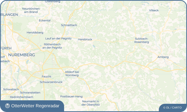 OtterWetter Regenradar-Widget Schupf