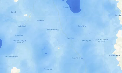 Regenradar Vorschaubild - Aktuelle Niederschläge in Schutzendorf und Umgebung