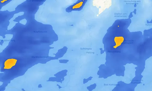 Regenradar Vorschaubild - Aktuelle Niederschläge in Schwabbruck und Umgebung