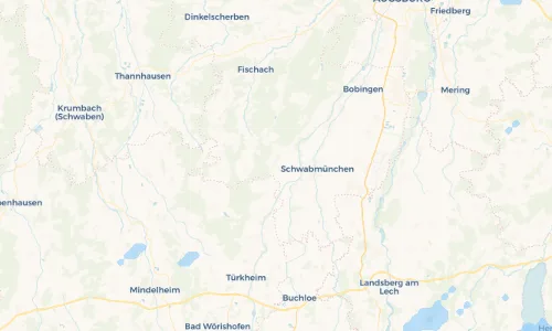 Regenradar Vorschaubild - Aktuelle Niederschläge in Schwabegg und Umgebung