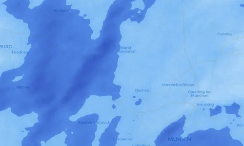 Regenradar Vorschaubild - Aktuelle Niederschläge in Schwabhausen und Umgebung