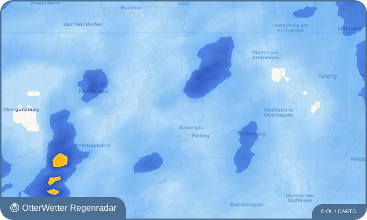 Widget-Vorschau für Schwabniederhofen Wetter-Widget-Vorschau mit Vorhersagedaten für Schwabniederhofen