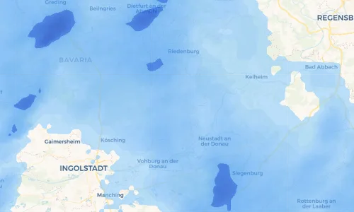 Regenradar Vorschaubild - Aktuelle Niederschläge in Schwabstetten und Umgebung