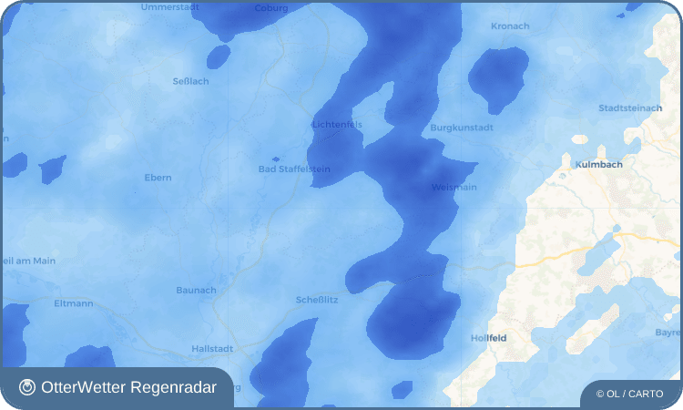 OtterWetter Regenradar-Widget Schwabthal