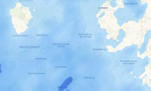 Regenradar Vorschaubild - Aktuelle Niederschläge in Schwaig und Umgebung
