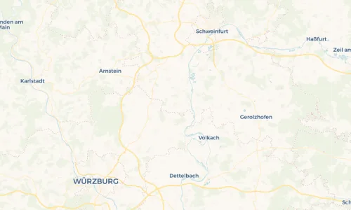 Regenradar Vorschaubild - Aktuelle Niederschläge in Schwanfeld und Umgebung