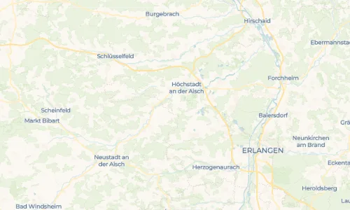 Regenradar Vorschaubild - Aktuelle Niederschläge in Schwarzenbach und Umgebung