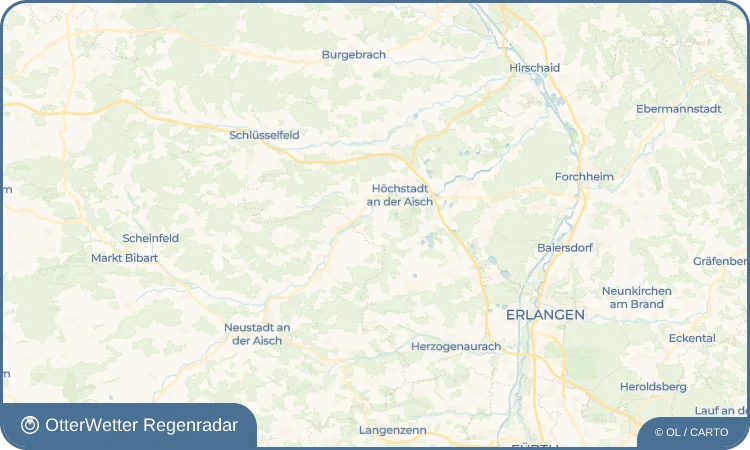 Wetter-Widget-Vorschau mit Vorhersagedaten für Schwarzenbach
