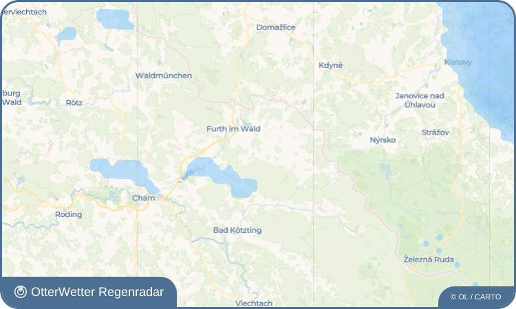 OtterWetter Regenradar-Widget Schwarzenberg