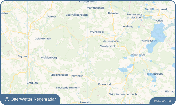 OtterWetter Regenradar-Widget Schwarzenreuth
