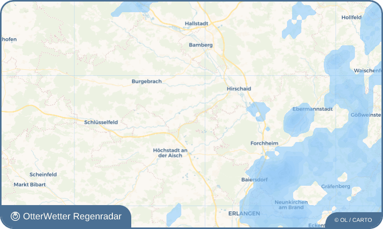 Wetter-Widget-Vorschau mit Vorhersagedaten für Schweinbach