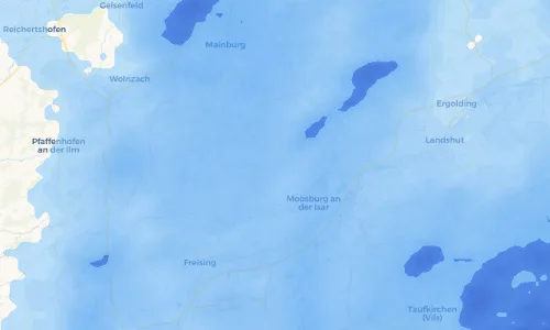 Regenradar Vorschaubild - Aktuelle Niederschläge in Schweinersdorf und Umgebung