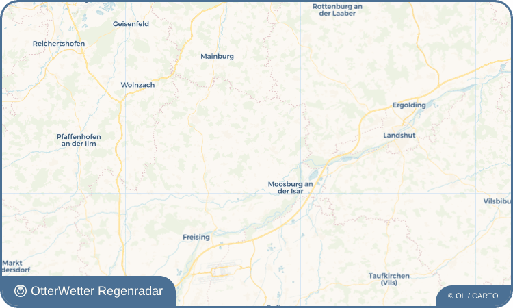 OtterWetter Regenradar-Widget Schweinersdorf