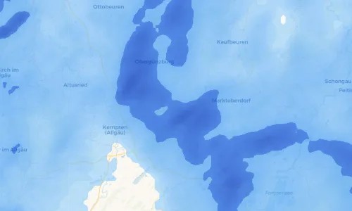 Regenradar Vorschaubild - Aktuelle Niederschläge in Schweinlang und Umgebung