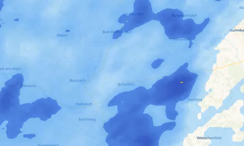 Regenradar Vorschaubild - Aktuelle Niederschläge in Schweisdorf und Umgebung