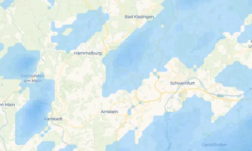 Regenradar Vorschaubild - Aktuelle Niederschläge in Schwemmelsbach und Umgebung