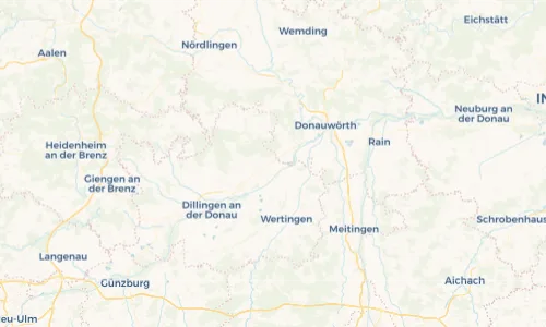 Regenradar Vorschaubild - Aktuelle Niederschläge in Schwenningen und Umgebung