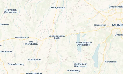 Regenradar Vorschaubild - Aktuelle Niederschläge in Schwifting und Umgebung