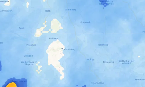 Regenradar Vorschaubild - Aktuelle Niederschläge in Schwimbach und Umgebung