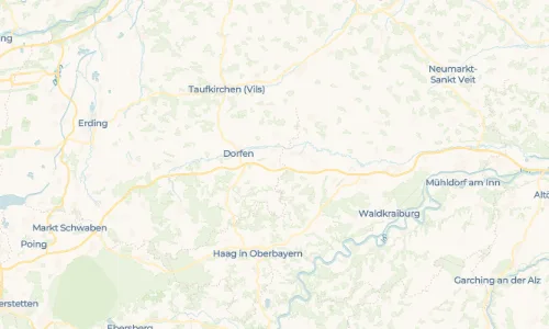 Regenradar Vorschaubild - Aktuelle Niederschläge in Schwindkirchen und Umgebung