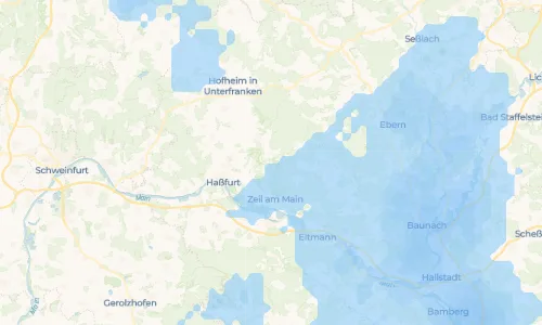 Regenradar Sechsthal: aktuelle Niederschläge in Sechsthal und Umgebung, Stand 22. Oktober 2026 um 12:05 Uhr