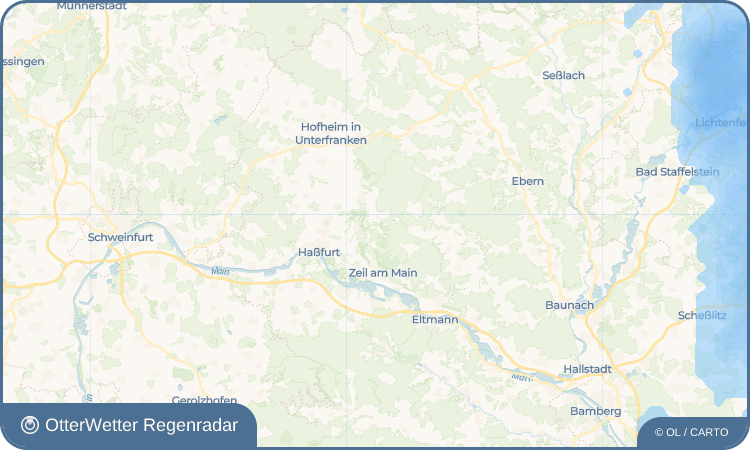 OtterWetter Regenradar-Widget Sechsthal