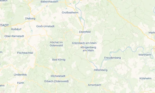 Regenradar Vorschaubild - Aktuelle Niederschläge in Seckmauern und Umgebung