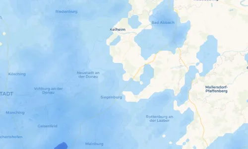 Regenradar Vorschaubild - Aktuelle Niederschläge in See und Umgebung