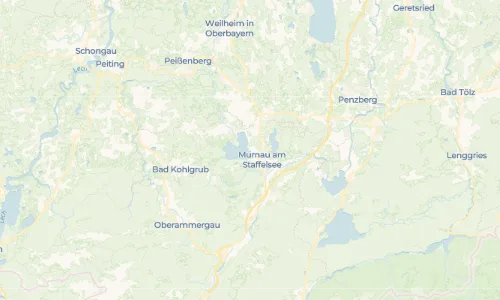 Regenradar-Vorschau: aktuelle Niederschläge in Seehausen am Staffelsee und Umgebung
