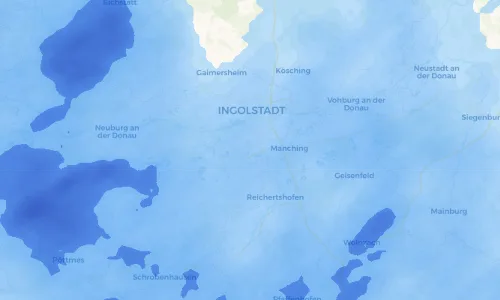 Regenradar Vorschaubild - Aktuelle Niederschläge in Seehof und Umgebung