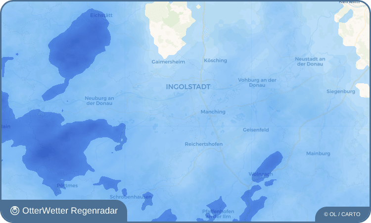 OtterWetter Regenradar-Widget Seehof