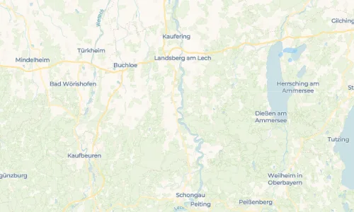 Regenradar Vorschaubild - Aktuelle Niederschläge in Seestall und Umgebung