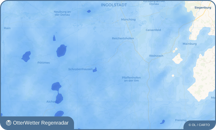 OtterWetter Regenradar-Widget Seibersdorf
