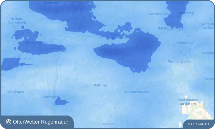 OtterWetter Regenradar-Widget Seiboldsdorf