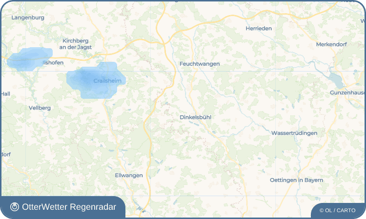 OtterWetter Regenradar-Widget Seidelsdorf
