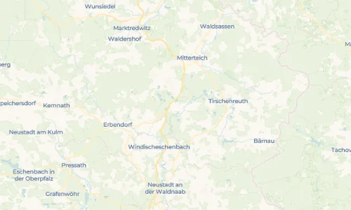 Regenradar Seidlersreuth: aktuelle Niederschläge in Seidlersreuth und Umgebung, Stand 30. Oktober 2026 um 21:05 Uhr