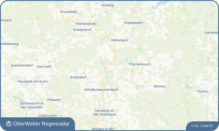 OtterWetter Regenradar-Widget Seidlersreuth