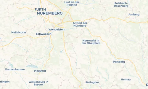 Regenradar Vorschaubild - Aktuelle Niederschläge in Seligenporten und Umgebung
