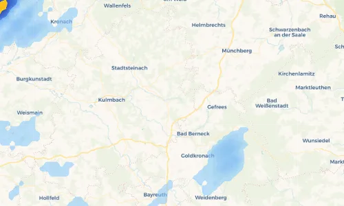 Regenradar Vorschaubild - Aktuelle Niederschläge in Sessenreuth und Umgebung