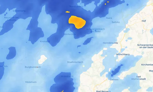 Regenradar Vorschaubild - Aktuelle Niederschläge in Seubetenreuth und Umgebung