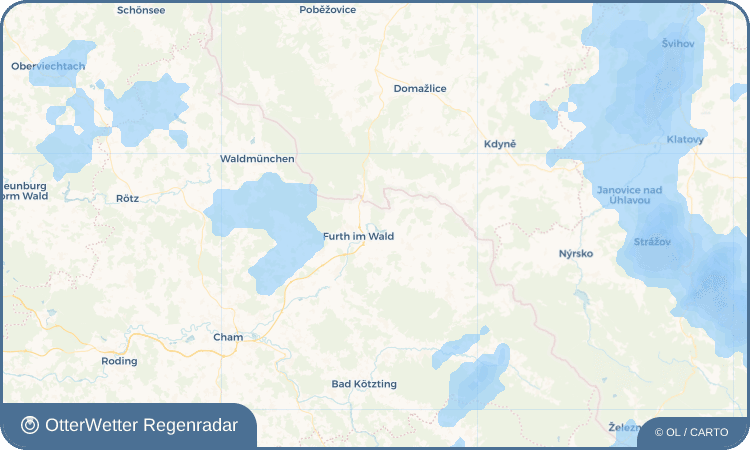 OtterWetter Regenradar-Widget Seuchau