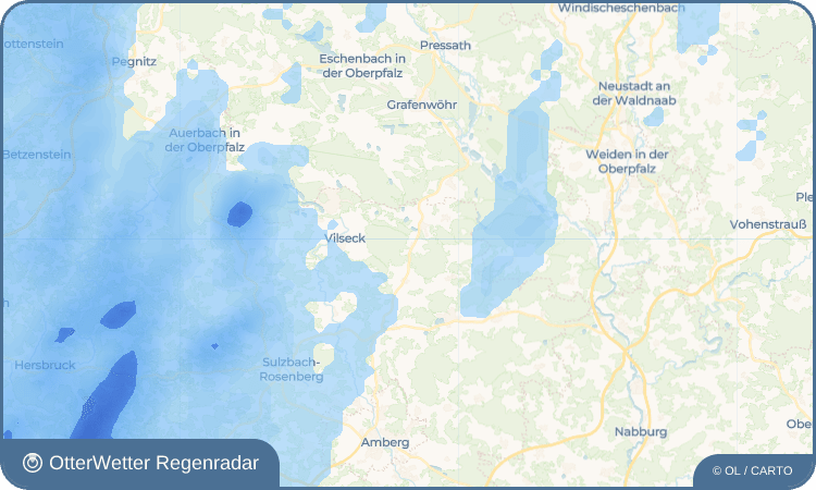 OtterWetter Regenradar-Widget Seugast