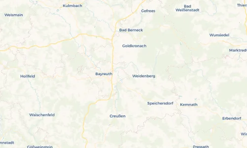 Regenradar Vorschaubild - Aktuelle Niederschläge in Seulbitz und Umgebung