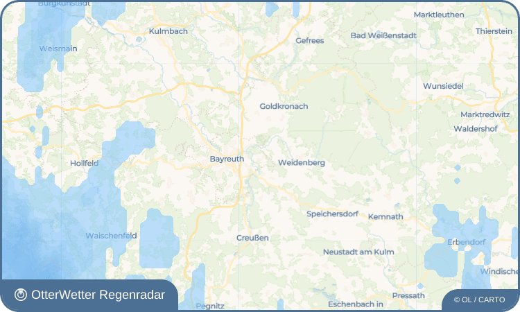 OtterWetter Regenradar-Widget Seulbitz
