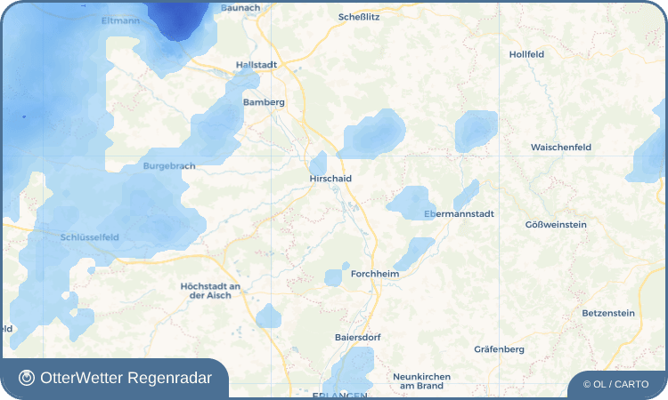 Wetter-Widget-Vorschau mit Vorhersagedaten für Seußling