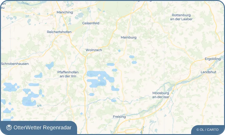 Widget-Vorschau für Seysdorf Wetter-Widget-Vorschau mit Vorhersagedaten für Seysdorf