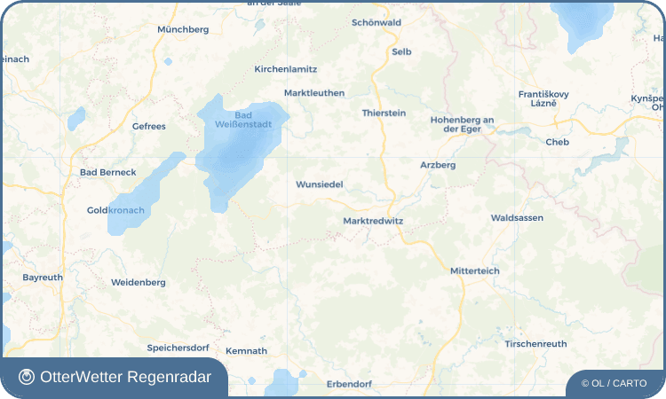 OtterWetter Regenradar-Widget Sichersreuth